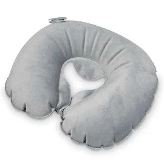 Almofada insuflável com bolsa