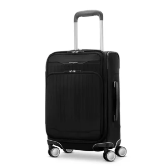 Bagagem de mão global com rodas Silhouette 18 de material flexível