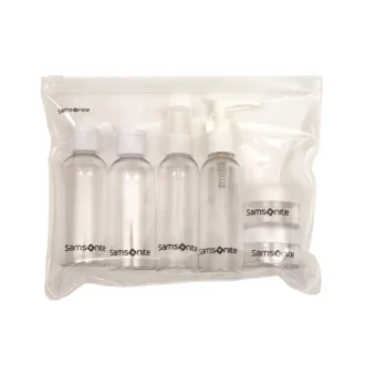 Conjunto de 6 frascos de viagem