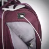 Mala com rodas para debaixo do assento com porta USB