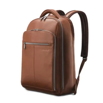Mochila clássica em pele