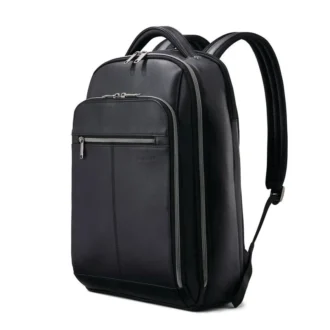 Mochila clássica em pele