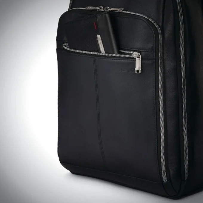 Mochila clássica em pele Mochila clássica em pele