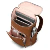 Mochila de luxo em pele Mobile Solution 2 Mochila de luxo em pele Mobile Solution 2