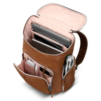 Mochila de luxo em pele Mobile Solution 2