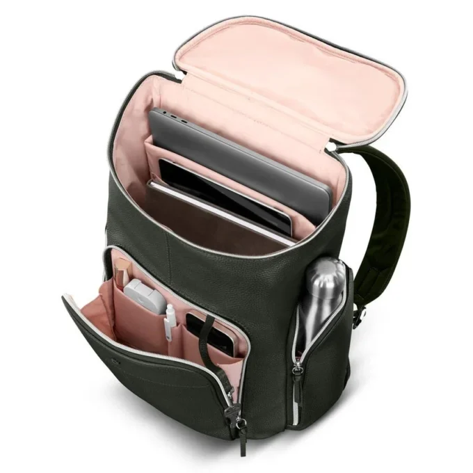 Mochila de luxo em pele Mobile Solution 2 Mochila de luxo em pele Mobile Solution 2