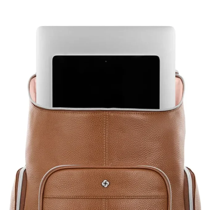 Mochila de luxo em pele Mobile Solution 2 Mochila de luxo em pele Mobile Solution 2