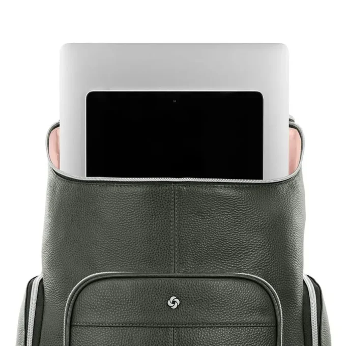 Mochila de luxo em pele Mobile Solution 2 Mochila de luxo em pele Mobile Solution 2