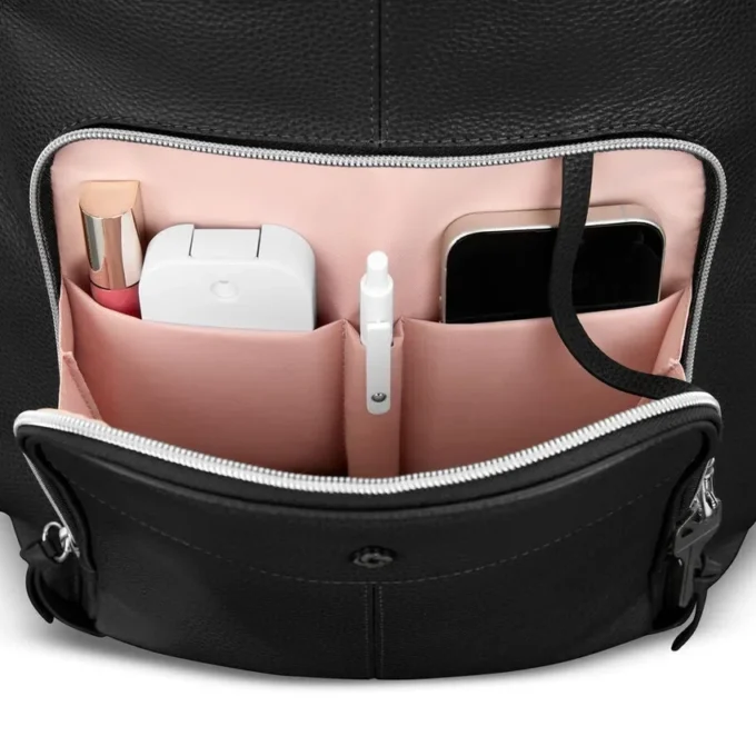Mochila de luxo em pele Mobile Solution 2 Mochila de luxo em pele Mobile Solution 2