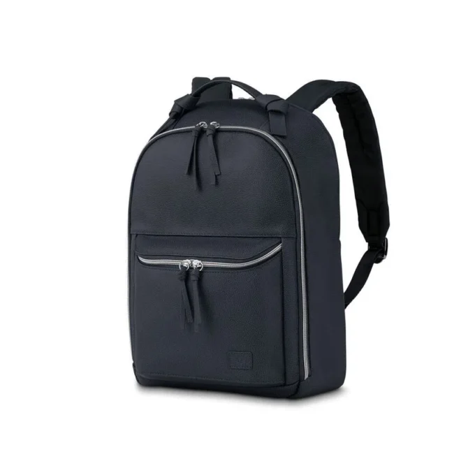 Mochila de pele para uso diário feminino Mochila de pele para uso diário feminino