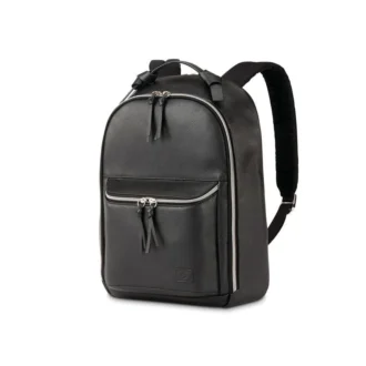 Mochila de pele para uso diário feminino